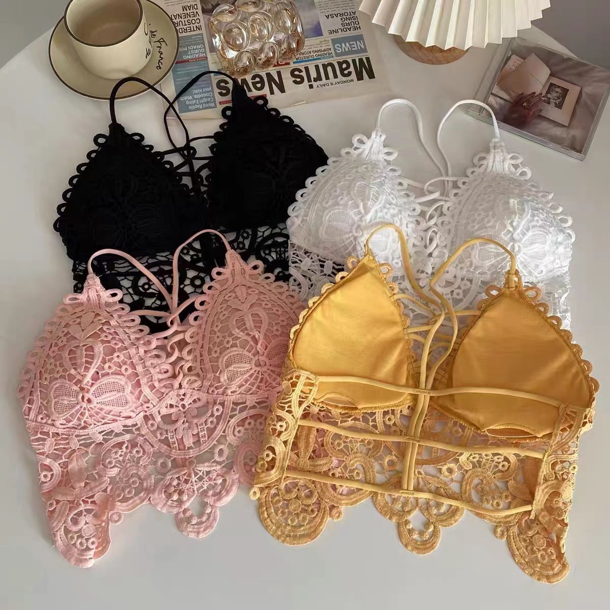 Boho Braid Crochet Bralette