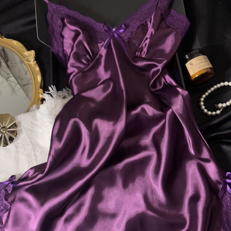 LuxeSilk Satin Nightdress – Silky, Elegant, and Effortlessly Feminine