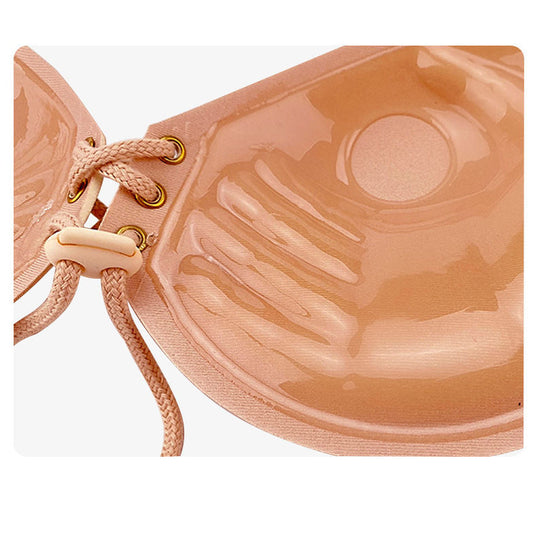 Lift Luxe Invisible Drawstring Bra – Backless & Strapless