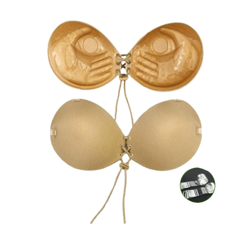 Lift Luxe Invisible Drawstring Bra – Backless & Strapless