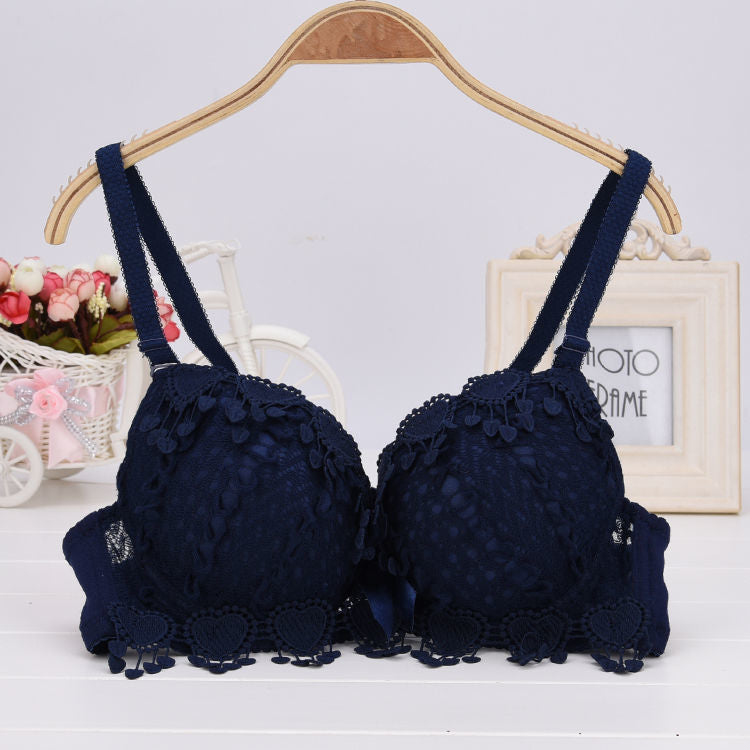 Blossom Lace Floral Bra & Panty Set – Elegant Lace Charm