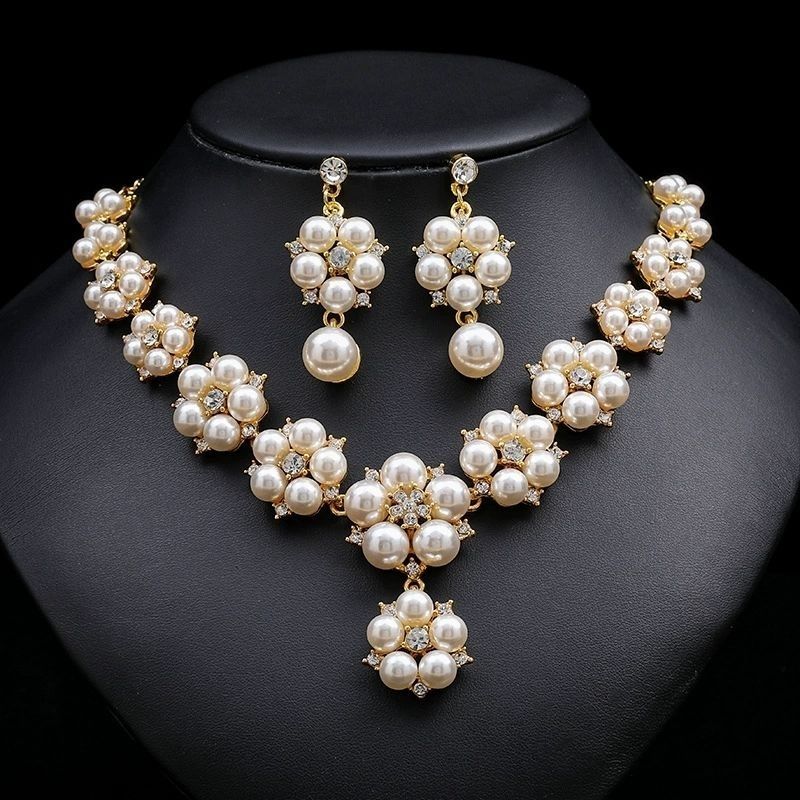 Pearl Blossom Jewelry Set