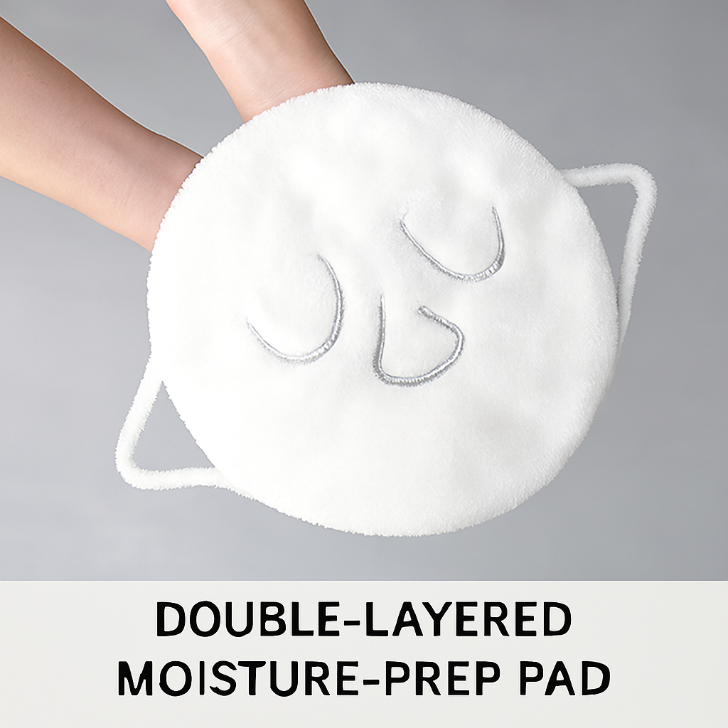 Home Spa Cotton Facial Towel Mask – Reusable & Relaxing