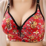 BlossomCharm Printed Support Bra – Uplifted Confidence in Style