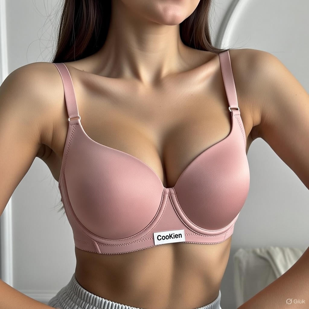 Moonlight Satin Bra- Mauve