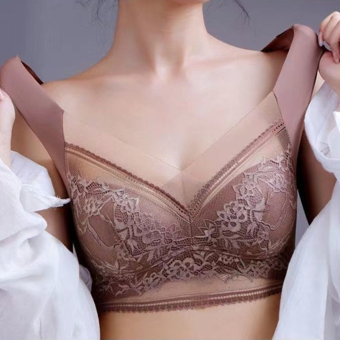 LuxeContour Lace Bra – Sheer Elegance with Everyday Comfort