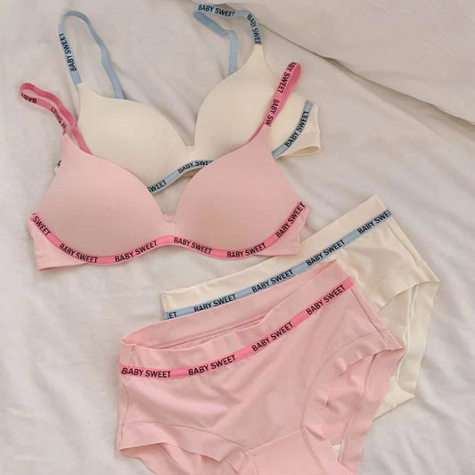 Baby Sweet Seamless Lingerie Set – Wireless Comfort for Everyday Wear