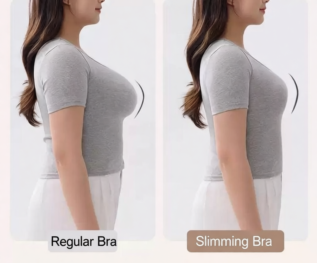 V-Neck Comfort Slimming Bra