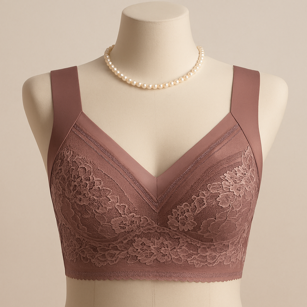 LuxeContour Lace Bra – Sheer Elegance with Everyday Comfort